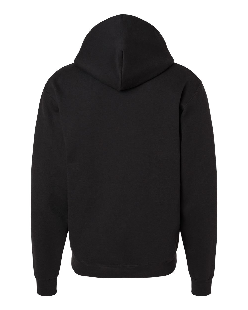 Champion S7cb0 Unisex Powerblend Contrast Color Hooded Sweatshirt - Black Scarlet