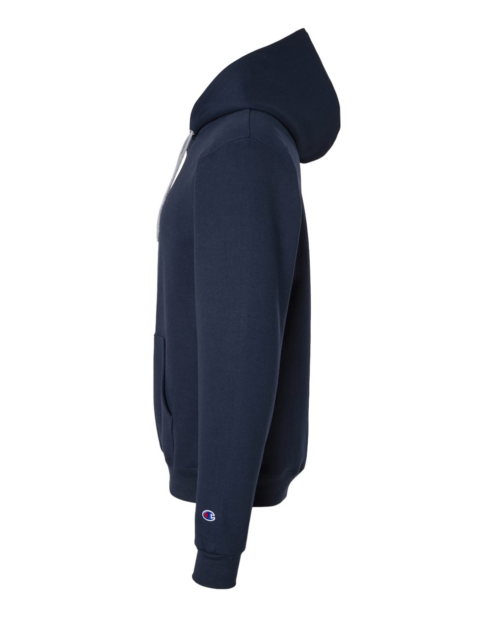 Champion S7cb0 Unisex Powerblend Contrast Color Hooded Sweatshirt - Navy Light Steel