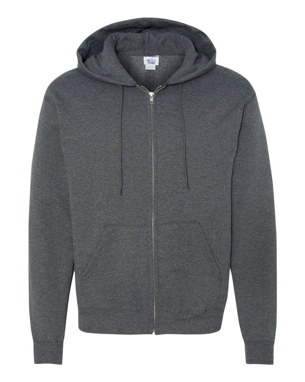 Champion S800 Powerblend® Full-zip Hooded Sweatshirt - Charcoal Heather - Dark Gray / s