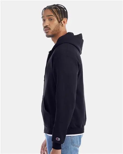 Champion S800 Powerblend® Full-zip Hooded Sweatshirt - Navy