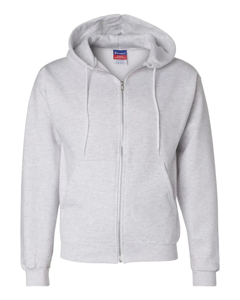 Champion S800 Powerblend® Full-zip Hooded Sweatshirt - Silver Grey