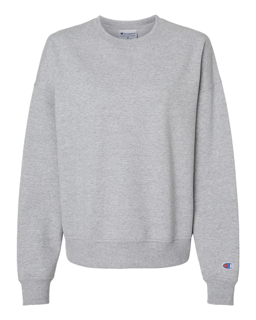 Champion Sl650 Women’s Powerblend Crewneck Sweatshirt - Light Steel
