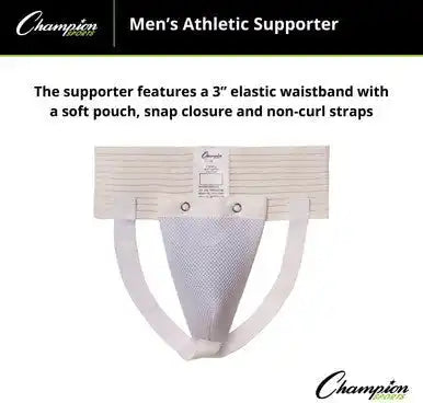 Champion Sports 10 Athletic Supporter Mens - Ea