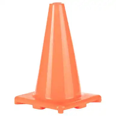 Champion Sports 12’’h Cone High-visibility Flexible Vinyl Cone - Ea