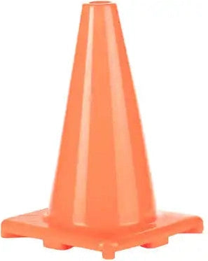 Champion Sports 12’’h Cone High-visibility Flexible Vinyl Cone - Ea