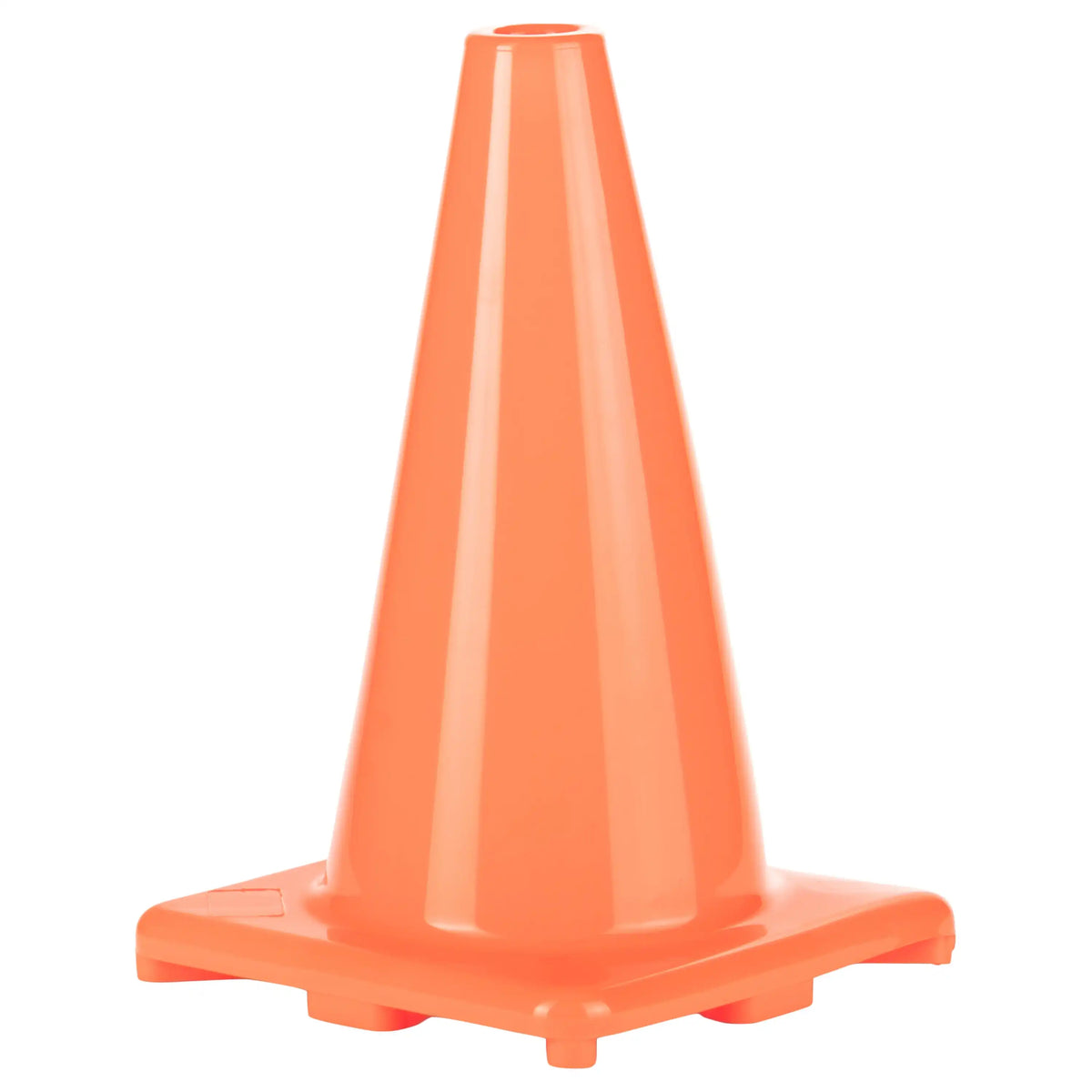 Champion Sports 12’’h Cone High-visibility Flexible Vinyl Cone - Ea - Orange