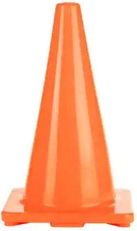 Champion Sports 18’’h Cone High-visibility Flexible Vinyl Cone - Ea