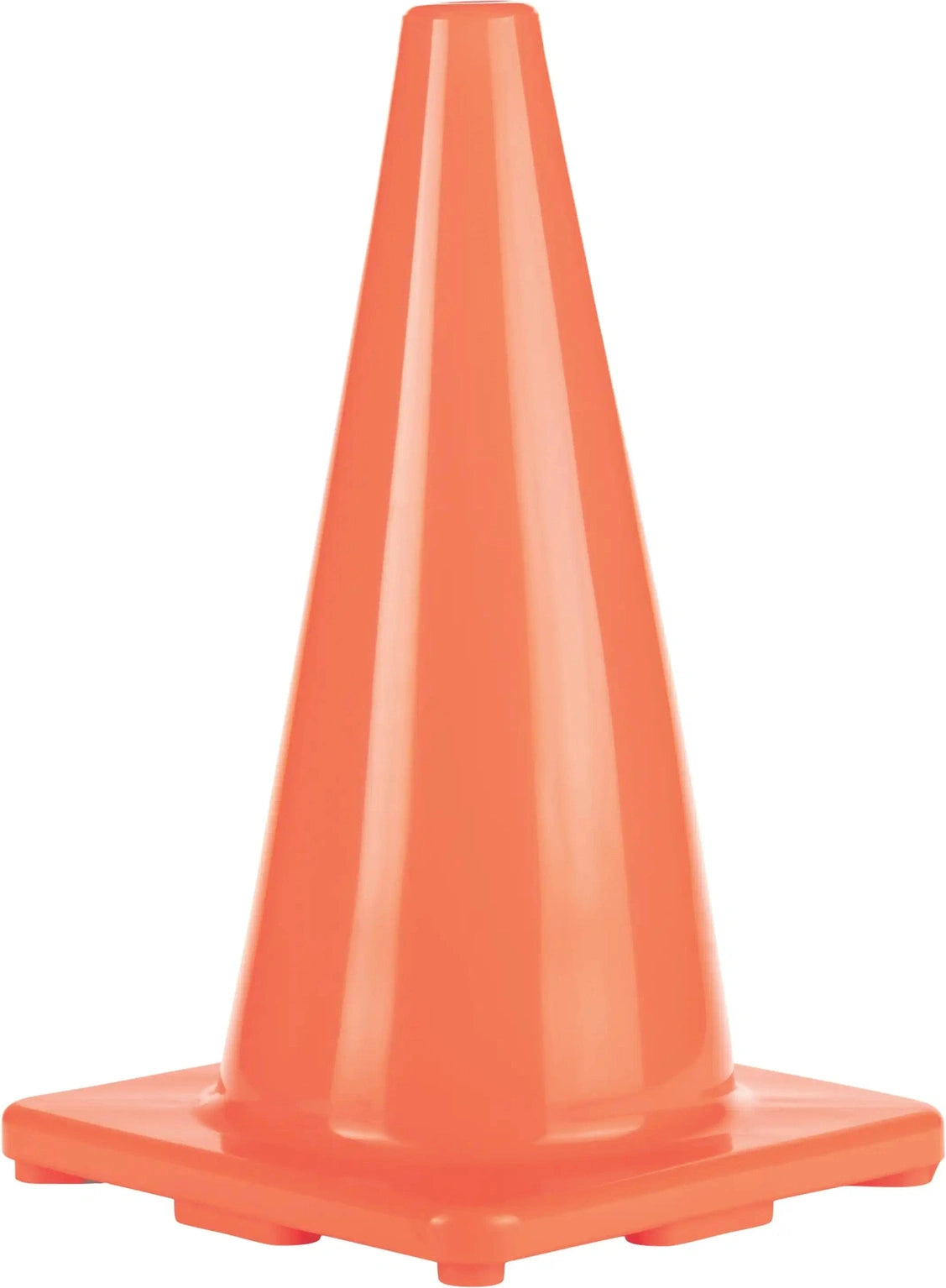 Champion Sports 18’’h Cone High-visibility Flexible Vinyl Cone - Ea - Orange
