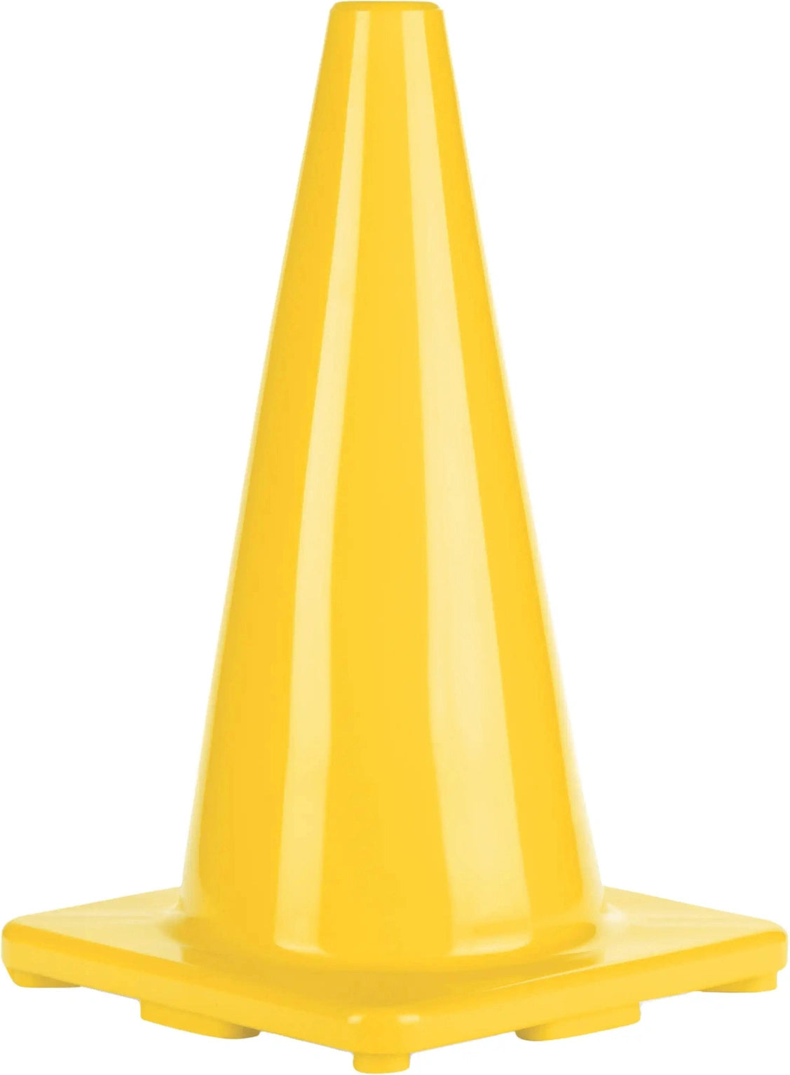 Champion Sports 18’’h Cone High-visibility Flexible Vinyl Cone - Ea - Yellow