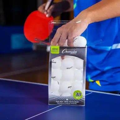 Champion Sports 1str38 1-star Table Tennis Balls - 38 Pk