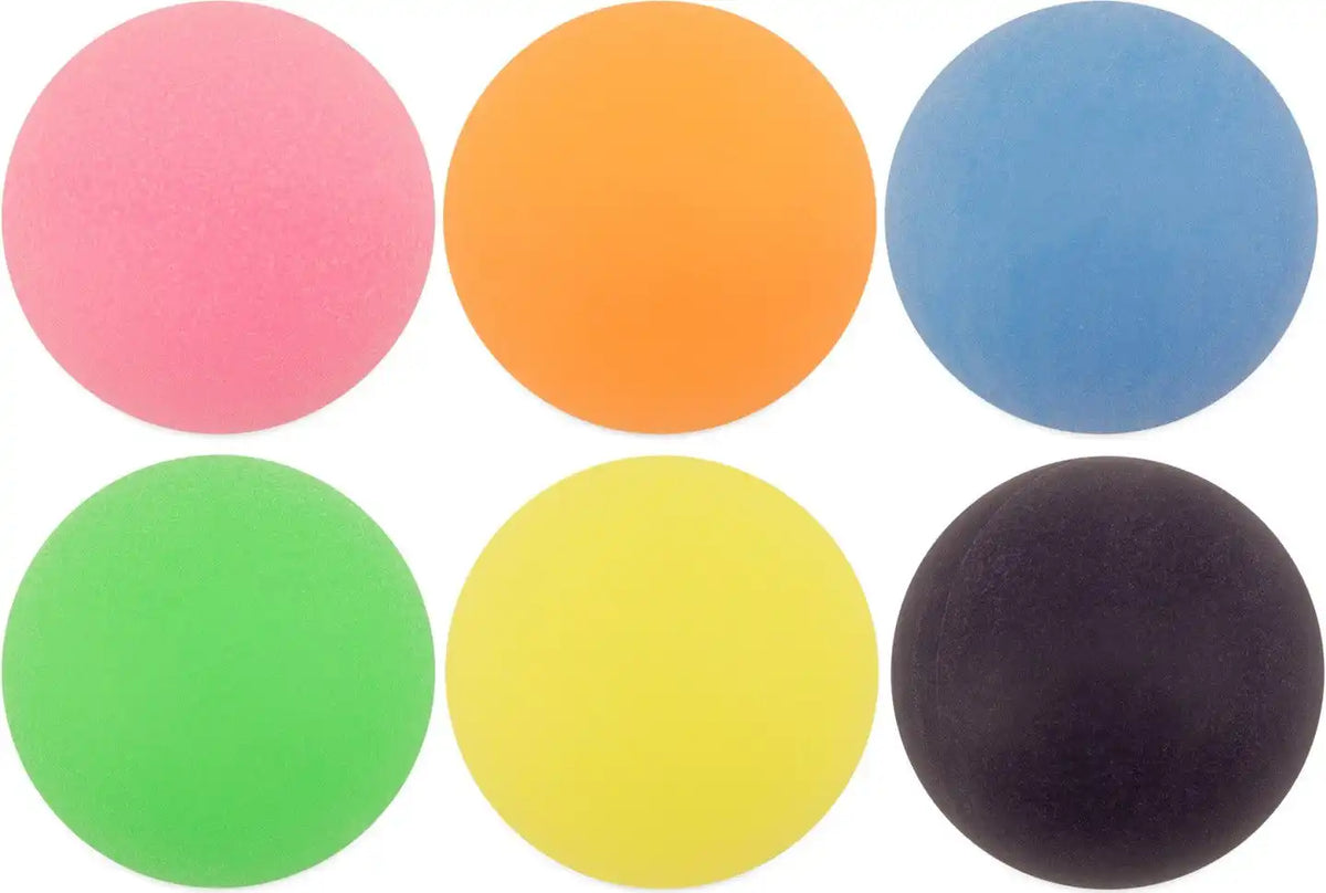 Champion Sports 1str6 1-star Table Tennis Balls Pack of 6 - Pk - Assorted