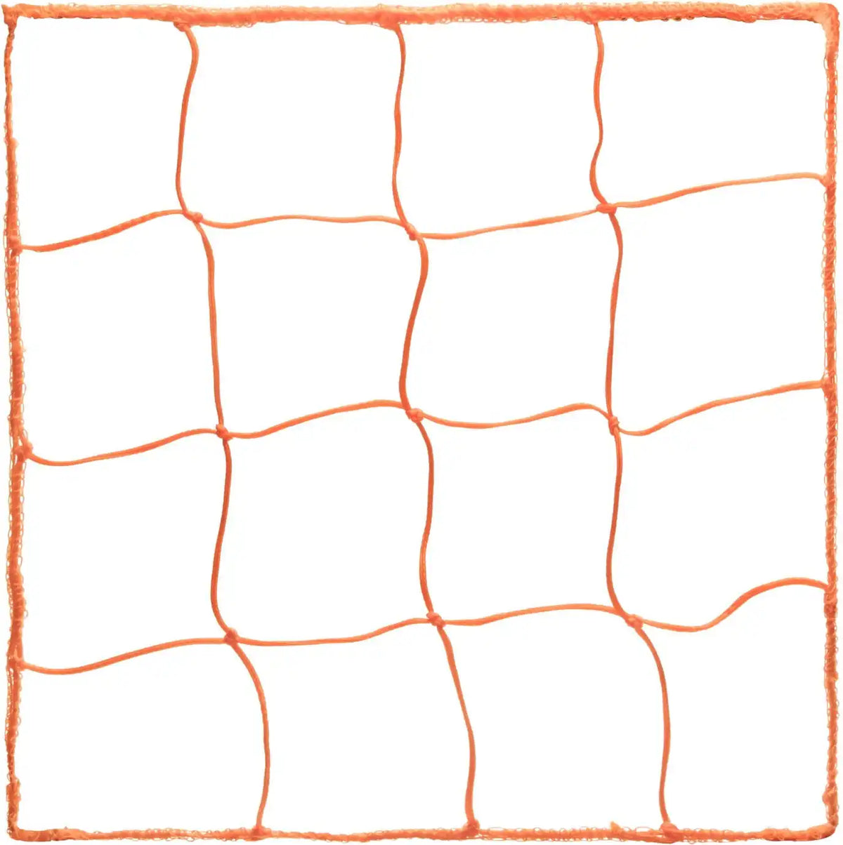 Champion Sports 205 4.0 Mm Official Size Soccer Net - Pr - Orange