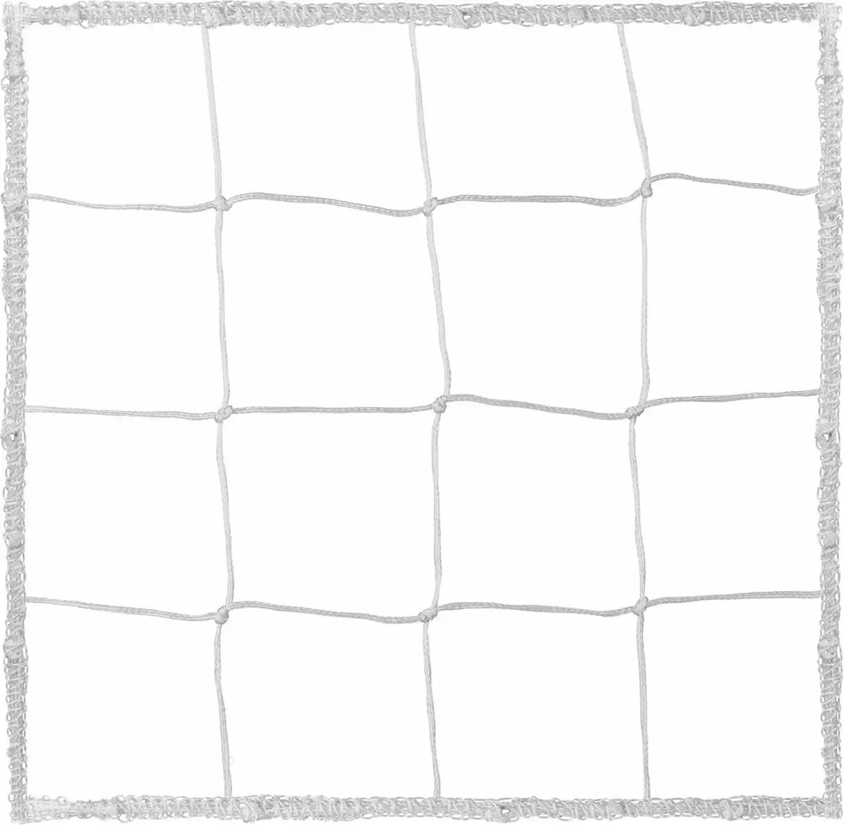 Champion Sports 205 4.0 Mm Official Size Soccer Net - Pr - White