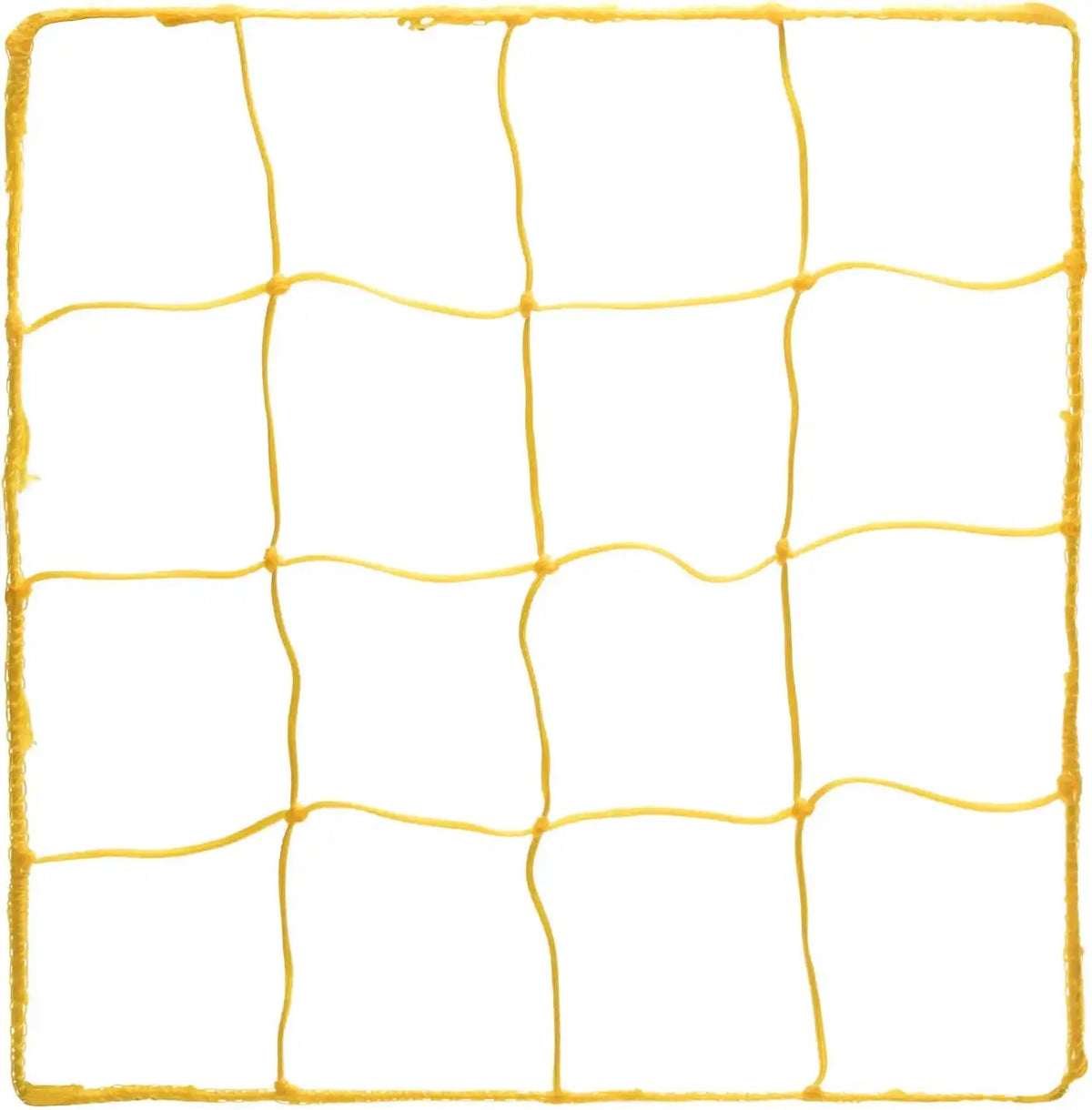 Champion Sports 205 4.0 Mm Official Size Soccer Net - Pr - Yellow