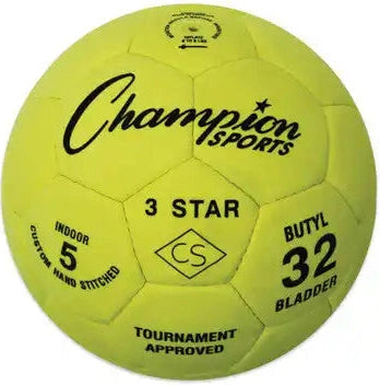 Champion Sports 3star 3 Star Indoor Soccer Ball - Ea