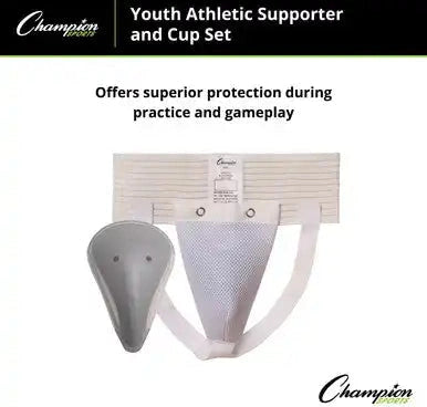 Champion Sports 8cs Intermediate Deluxe Cup &amp; Supporter - Ea
