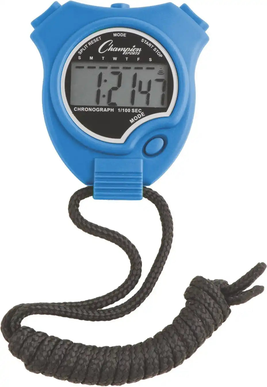 Champion Sports 910 Stopwatch - Ea - Blue