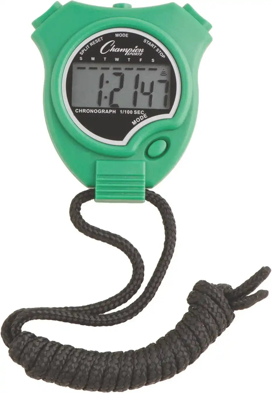 Champion Sports 910 Stopwatch - Ea - Green