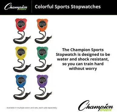 Champion Sports 910 Stopwatch - Ea