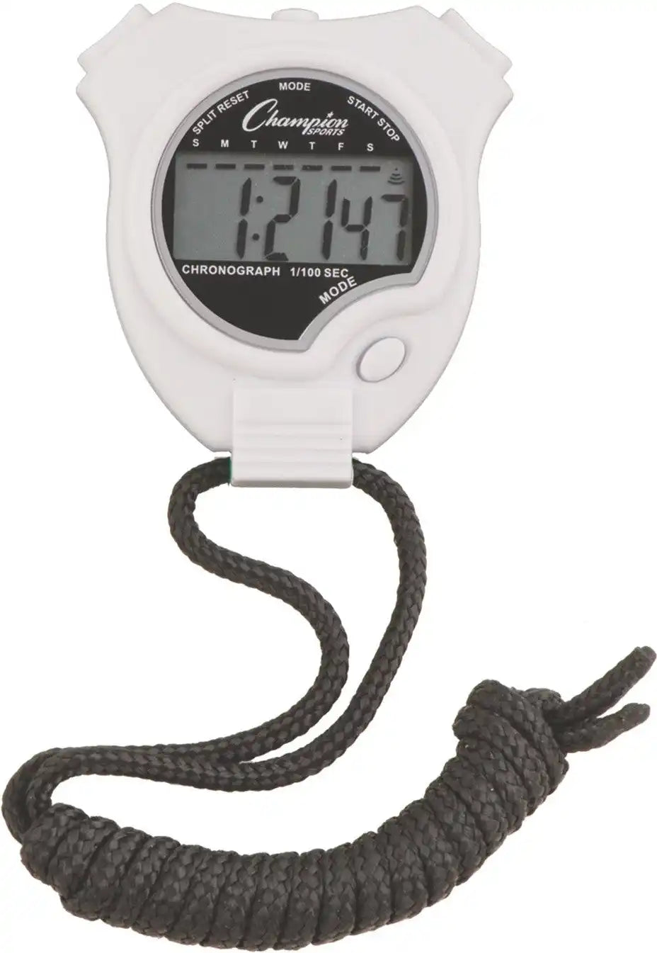 Champion Sports 910 Stopwatch - Ea - White
