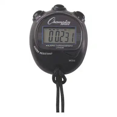 Champion Sports 920 Big Digital Display Stop Watch - Ea - Black