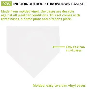 Champion Sports 97 Indoor/outdoor Throwdown Base - Set