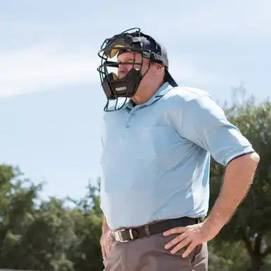 Champion Sports Bm300 Ultra Lightweight Umpire Face Mask with Everclean - Ea