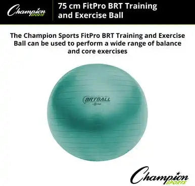 Champion Sports Brt Fitpro Brt Training &amp; Exercise Ball - Ea
