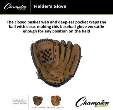 Champion Sports Cbg700 Cbg700 11.5’’ Synthetic Leather Fielder’s Glove - Ea