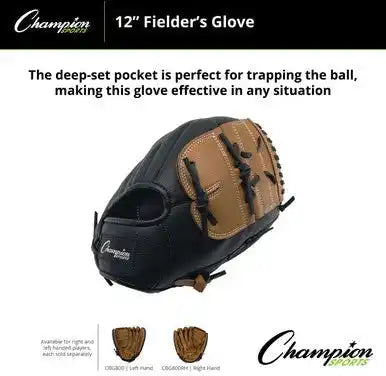 Champion Sports Cbg800 Cbg800 12’’ Synthetic Leather Fielder’s Glove - Ea