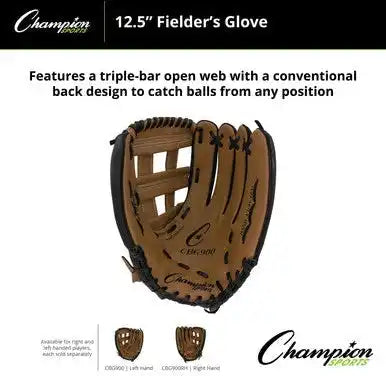 Champion Sports Cbg900 Cbg900 12.5’’ Synthetic Leather Fielder’s Glove - Ea