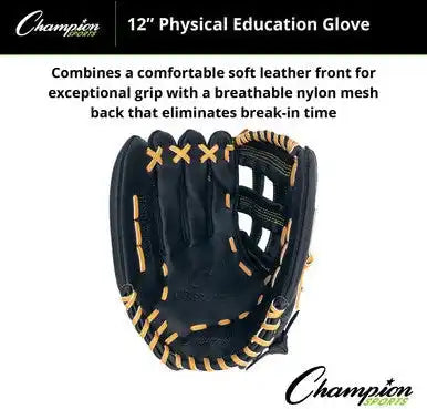 Champion Sports Cbg940 Cbg940 12’’ Physical Education Fielder’s Glove - Ea