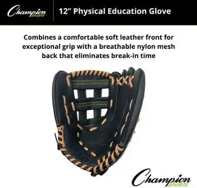 Champion Sports Cbg940 Cbg940 12’’ Physical Education Fielder’s Glove - Ea