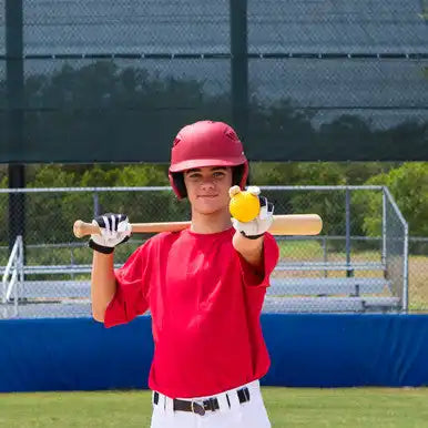 Champion Sports Db10 Dimpled Pitching Machine Baseballs - Doz