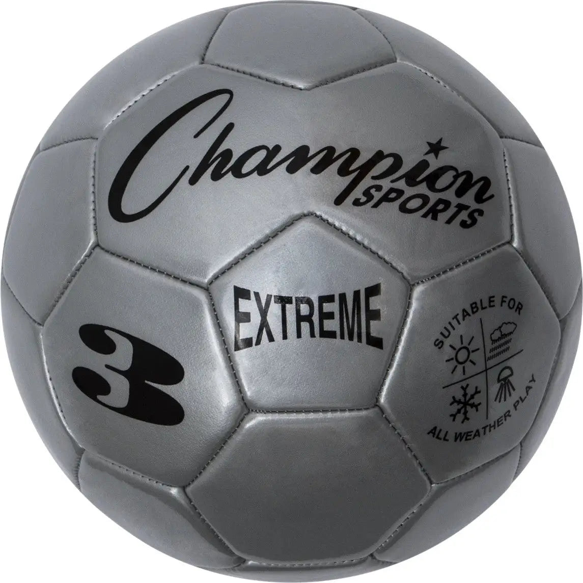 Champion Sports Ex3 Extreme Soccer Ball Size 3 - Ea