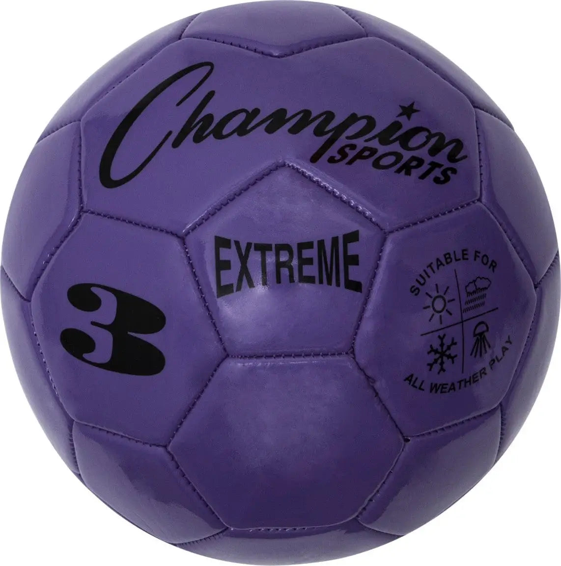Champion Sports Ex3 Extreme Soccer Ball Size 3 - Ea