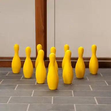Champion Sports Fbp Foam Bowling Pin - Set
