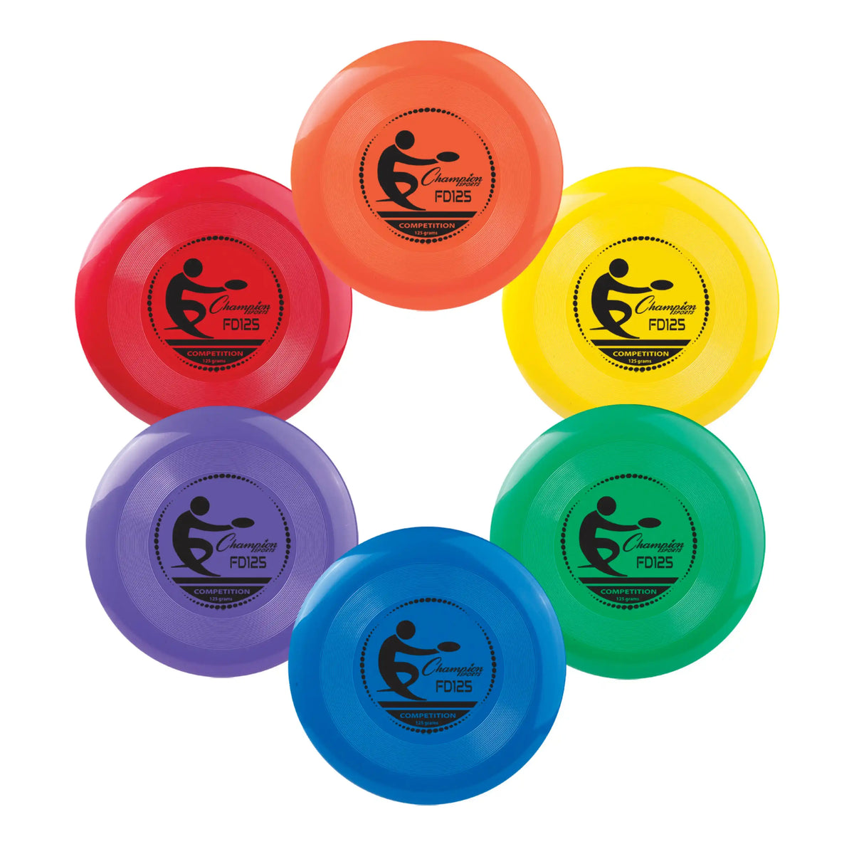 Champion Sports Fd Competition Plastic Disc - Set - 125 g