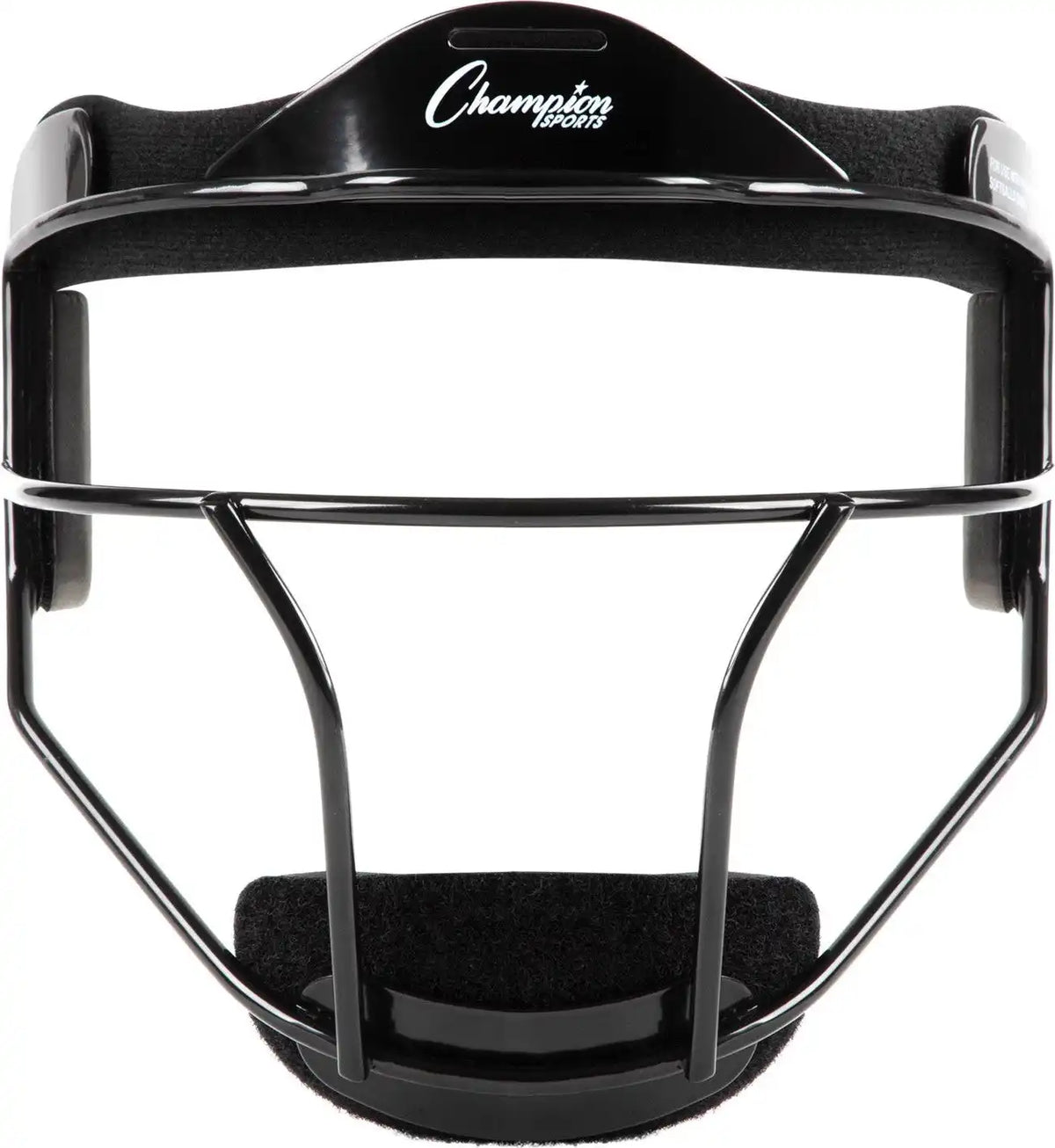 Champion Sports Fm Softball Fielder’s Adult Face Mask - Ea - Black