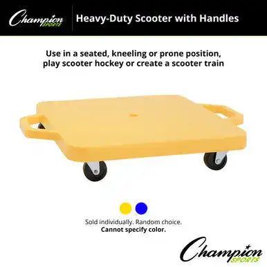 Champion Sports Hds Heavy-duty Scooter with Handle - Set