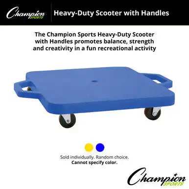 Champion Sports Hds Heavy-duty Scooter with Handle - Set