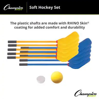 Champion Sports Hs10set Soft Hockey - Set