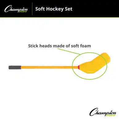 Champion Sports Hs10set Soft Hockey - Set