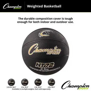 Champion Sports Ht Weighted Basketball - Ea