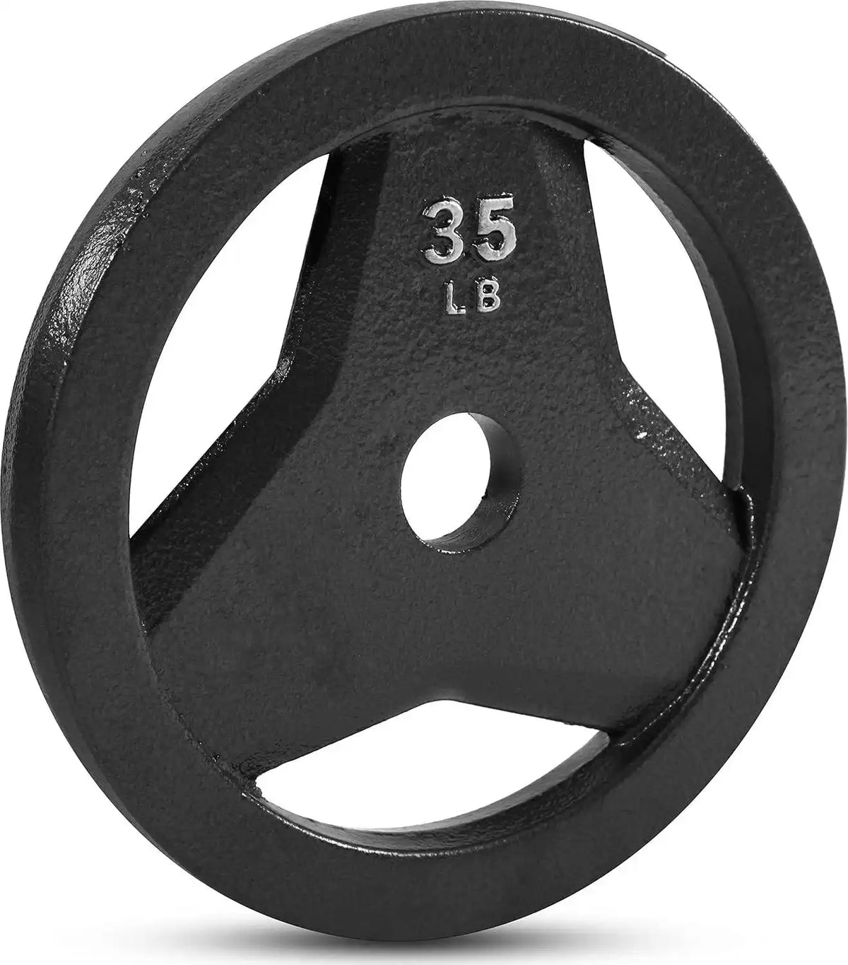 Champion Sports J-cigp Cast Iron Grip Plate - Ea - 35 Lb