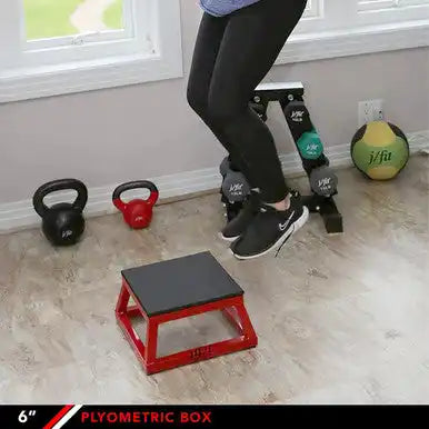 Champion Sports J-pbox Plyo (plyometric) Box (6’’) - Ea - 6’’