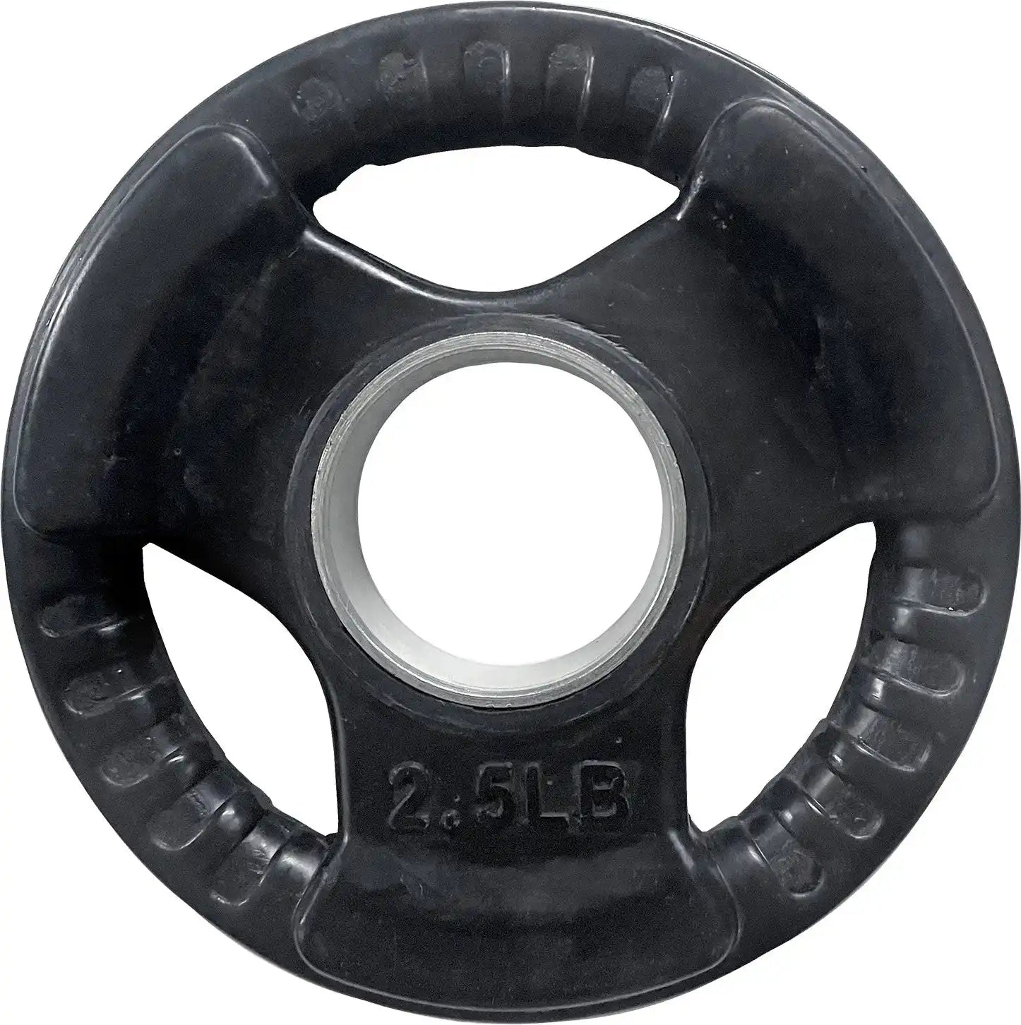 Champion Sports J-rbp Rubber Bumper Plate (3-spoke Design) - Ea