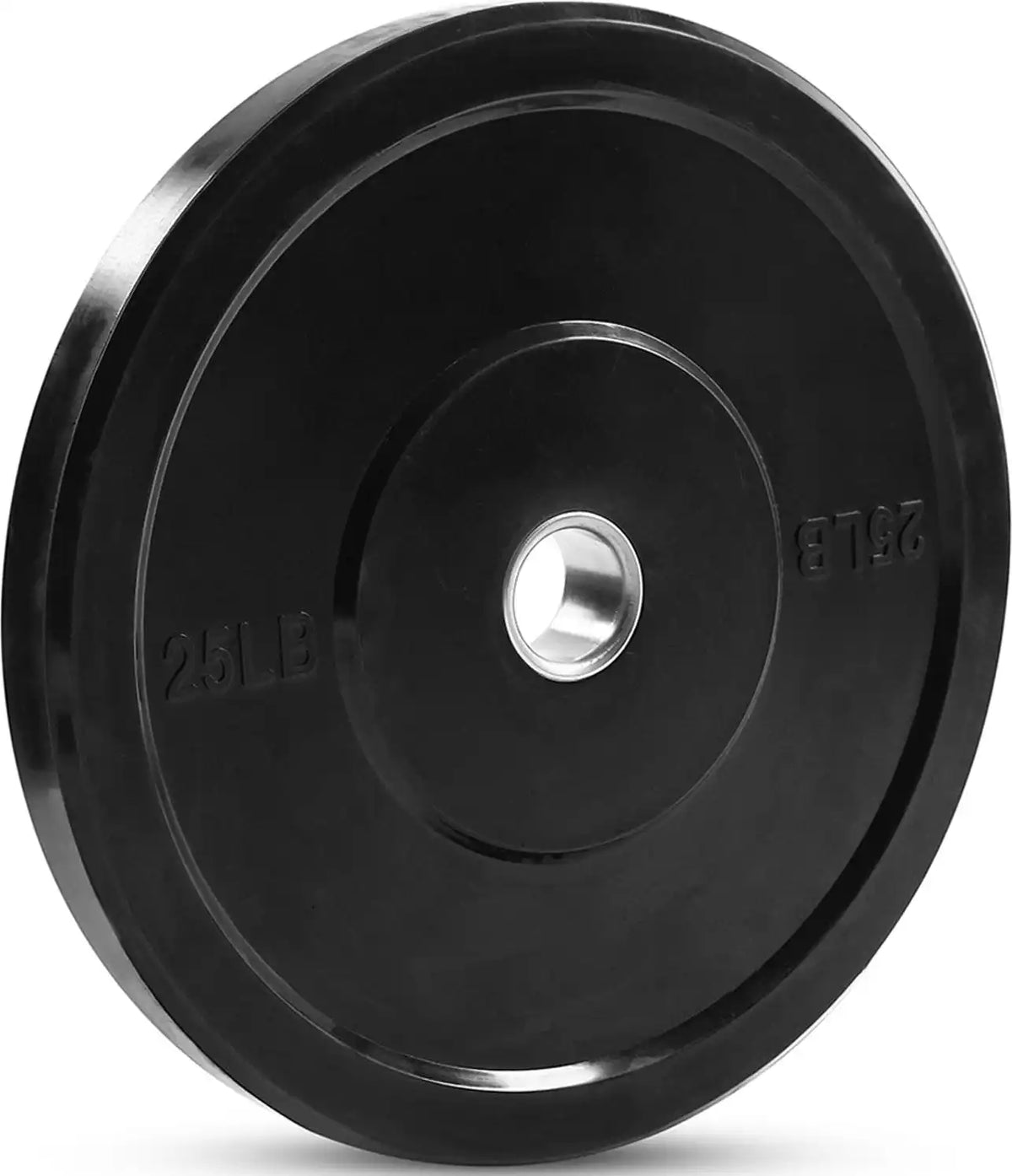 Champion Sports J-rbp Rubber Bumper Plate - Ea - 25 Lb