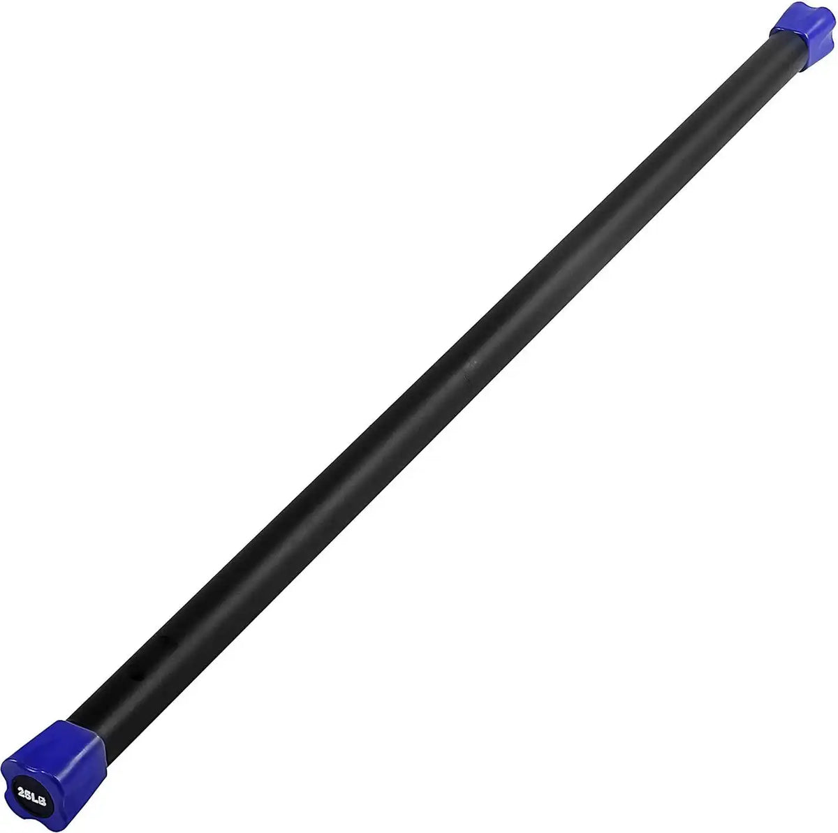 Champion Sports J-rpwb Workout Bar with Rubber Padding - Ea - 25 Lb