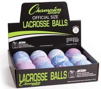 Champion Sports Lb Lacrosse Balls - Doz